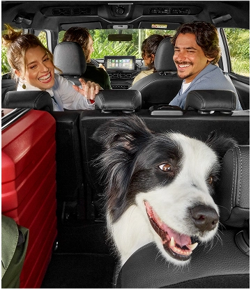 porta objetos e ajustes de bancos